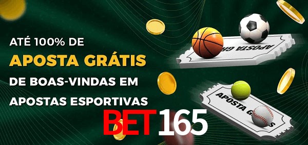 BET165 Ate 100% de Aposta Gratis