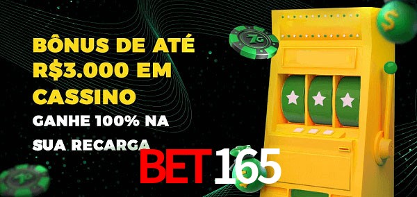 BET165 melhor bônus de depósito